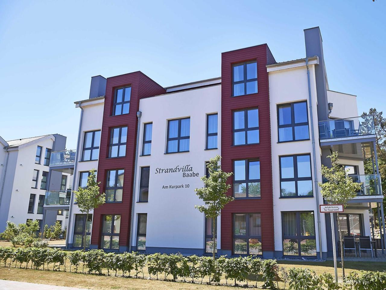 Strandvilla Baabe - Wg 12 Mit Meerblick, Kamin, Sauna, Whirlpool Exterior photo