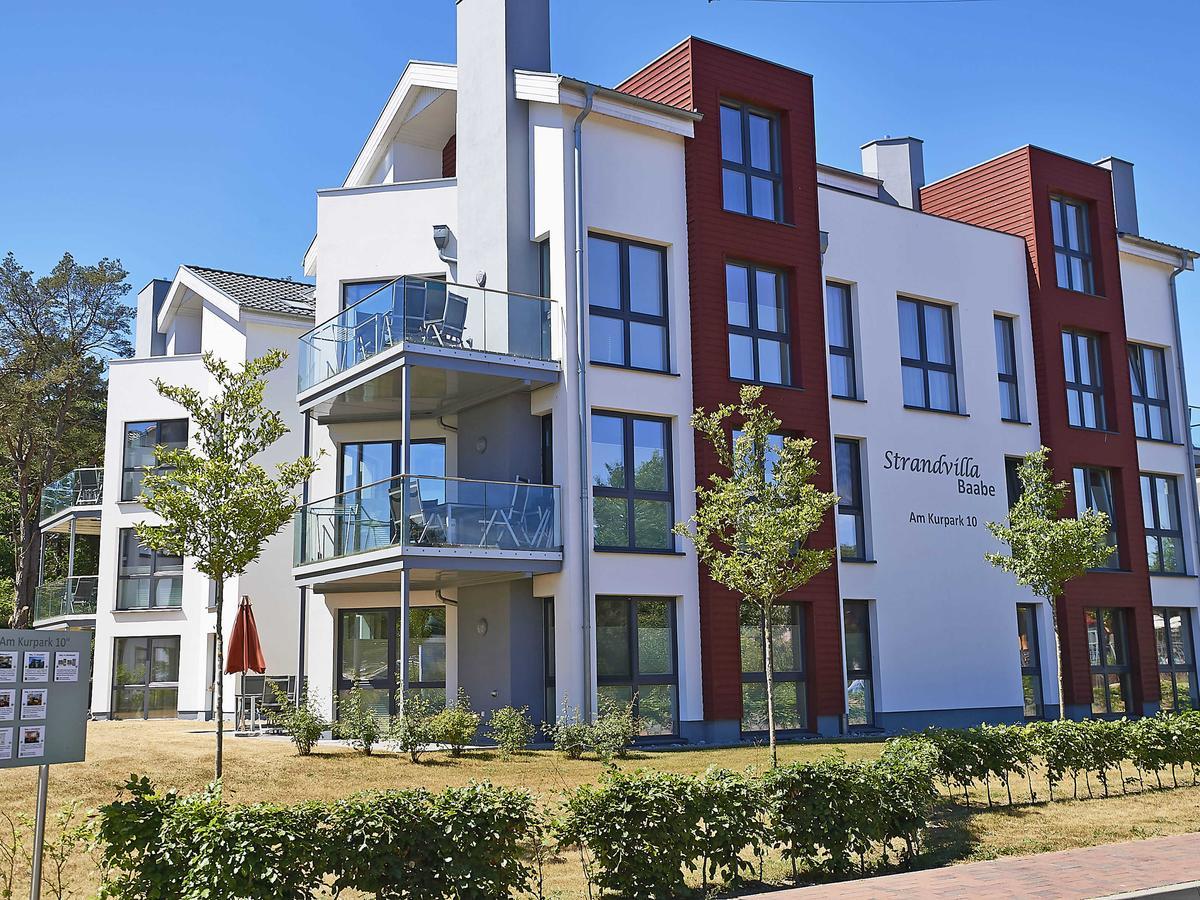 Strandvilla Baabe - Wg 12 Mit Meerblick, Kamin, Sauna, Whirlpool Exterior photo